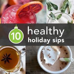 10 healthy holiday drinks